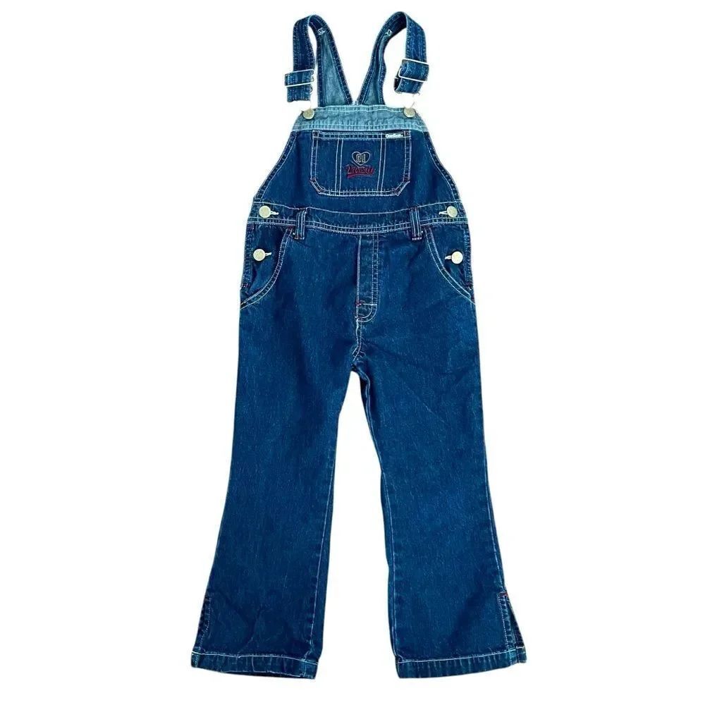 Vintage OshKosh B’gosh Flared Leg Denim Overalls